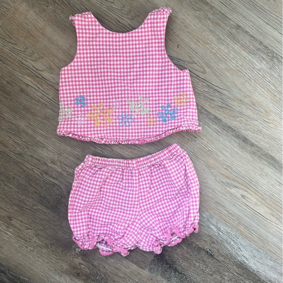 Baby UR It gingham ruffle bloomer shorts - Picture 5 of 7